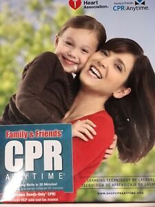 New In Box Family And Friends CPR Anytime Lifesaving Skills In 20 Minutes 31791
