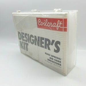 Coilcraft Designer&#039;s Kit C119-2 Maxi Spring Air Core Inductors