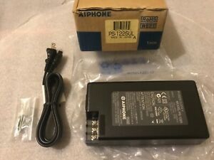 Genuine Aiphonel PS-1225UL Power Supply With Hardware BNIB