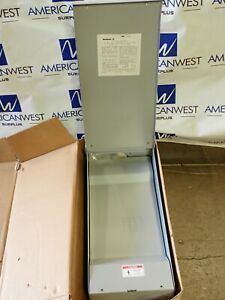 New Surplus Westinghouse W2200RP 200 amp 3R Outdoor 1 phase 3W Breaker Enclosure