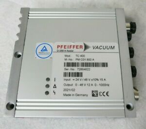 Pfeiffer TC400 PM C01 800 A Turbomolecular Vacuum Pump Controller TC 400