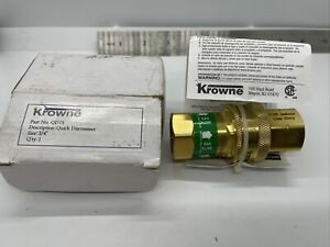 Krowne Royal Series Gas Hoses Quick Disconnect 3/4&#034; QD75