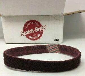 3M 09498 Surface Conditioning Belt 1&#034;1/8 x 21&#034; A MED 10 Pack