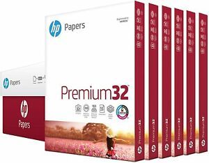 hp Printer Paper | 8.5 x 11 Paper | 6 Pack - 1,500 Sheets | 11350C