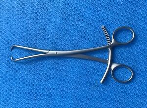 Aesculap FO118R Reposition Forceps, Curved, 200mm, 8”