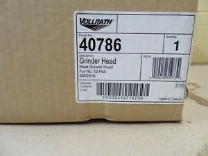 Vollrath - 40786 - #12 Meat Grinder Head Attachment