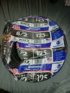 Southwire Romex SIMpull 125-ft 8/2 Solid Non-Metallic Wire 28893602 Brand New!!