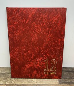 Vintage National Brand Columnar Book - 12 Column 80 Pages  - 7&#034; x 9-1/2&#034; - USA!