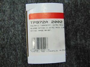 Honeywell TP972A 2002 5 REVERSE ACTING ; 18 PSI MAIN Pneumatic Thermostat new