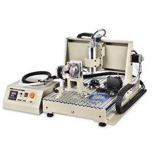 1.5KW 4-Axis CNC USB Engraving Machine Metal 3D Milling Carving Machine+Remote