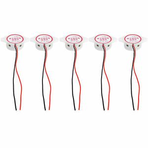 5Pcs Alarm Buzzer Continuous Beep Piezo Active Signal Sounder 95dB DC 3-24V 12V