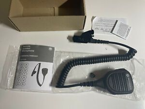 OEM Motorola PMMN4051A Noise-Cancelling XTS5000 2500 Remote Speaker Mic w/ 3.5mm