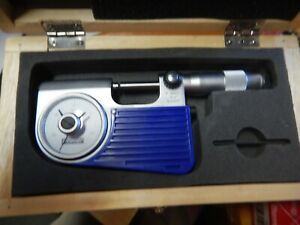 FOWLER 0-1&#034; INDICATING MICROMETER