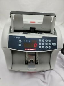 Semacon S-1200 Bill Counter  Currency Counter
