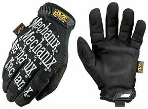 Mechanix S Black Original Full Finger, Spandex And Rubber Mechanics Gloves With