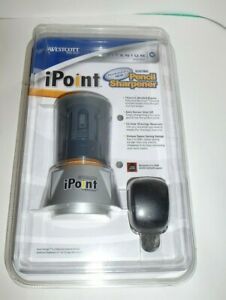 Westcott iPoint Electric Pencil Sharpener With Auto Stop (130631)