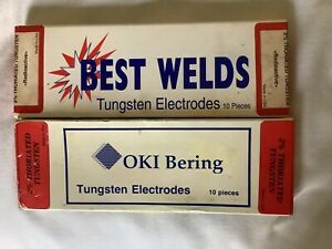 2 Boxes 2% Thoriated Tungsten 3/32 x 7  Free Shipping