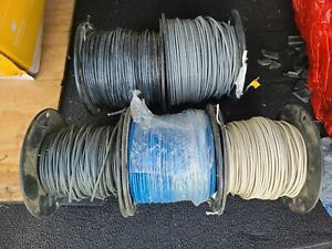 1800+ ft. THHN 12AWG Solid Copper Wire. 5 spools, 4 colors.