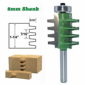 Milling Cutter Router Bit  8mm Shank Mill Woodworking Wood Cutter