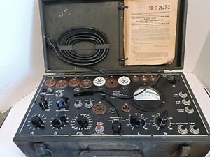 U.S. Army Signal Corps Vacuum Tube Tester I-177-B