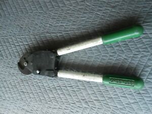 Previously Owned Greenlee Model No. 754 Ratcheting Cable Cutter