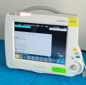 Philips MP30 8002A Intellivue Patient Monitor w/MMs Module M3001A-Opt A01C06!!
