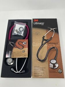 3M™ Littmann® Classic III™ Stethoscope   / Raspberry / Silver New Open Box