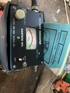 RKI Instruements Vintage Rare XP204 Oxygen Indicator