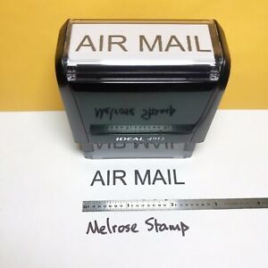 Air Mail Rubber Stamp Black Ink Self Inking Ideal 4913