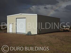DuroBEAM Steel 25x30x10 Metal &#034;Do it Your Self&#034; Garage Shop Building Kits DiRECT
