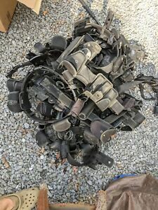 Lot of 15 LawPro, TactGear, Etc Complete Duty Belts, Holsters, Pouches