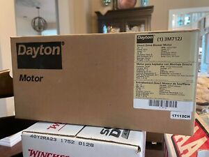 **NEW** DAYTON 3M712J Direct Drive Blower Motor 3 Speed 1/4HP 1075 RPM 277v Volt