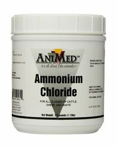 AniMed Powder 99.9-Percent Ammonium Chloride for Domesticated Animals Effective