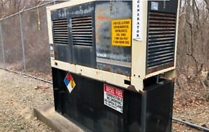 55KW / 50KW Kohler Diesel Generator Enclosed on Tank