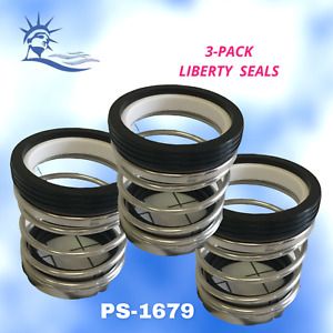 (3-PACK). LIBERTY SEAL MFG  PUMP SHAFT SEAL PS-1679 2.25&#034; SHAFT SIZE 11116015