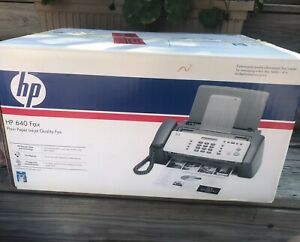 HP 640 Fax Machine Plain Paper Inkjet Quality Fax Copy Phone Tested EUC