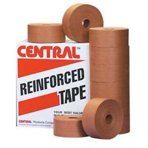 Central 240 72 mm x 375 ft Kraft Reinforced Paper Tape K7004