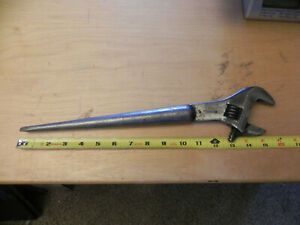 Klein Tools Adjustable Steel Spud Wrench 1-1/2&#034; x 16&#034; 3239