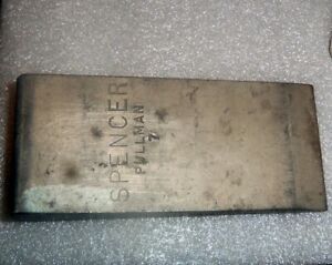 Vintage Spencer Supreme Loggers Pullman, WA. Aluminum Magnesium Wedge