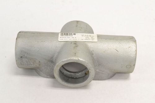 CROUSE HINDS X67 CONDULET BOX IRON 2 IN EXPLOSION PROOF CONDUIT FITTING B285005