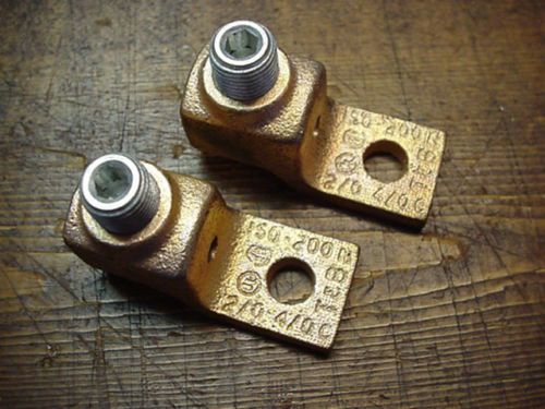 T&amp;b #31011 locktite lug for 2/0 to 4/0 copper cable for sale