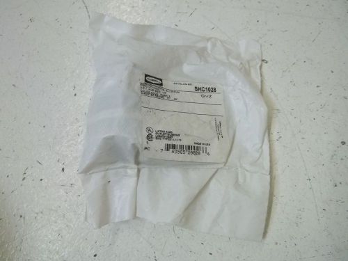 HUBBELL SHC1028 1/2&#034; CORD CONNECTOR ALUMINUM *NEW IN A FACTORY BAG*