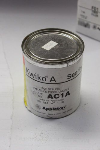 NEW Appleton AC1A Kwiko Sealing Cement Compound Explosion Proof Sealing