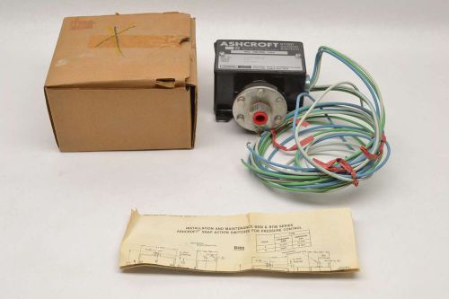 ASHCROFT B462B XJLLE SNAP ACTION PRESSURE 250PSI 250V-AC 15A AMP SWITCH B479235