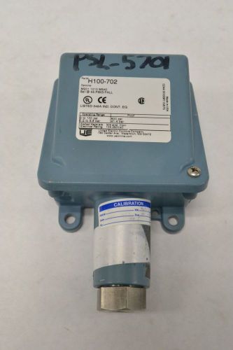 Ue united electric h100-702 3-100psi pressure switch 250v-ac 10a b219607 for sale