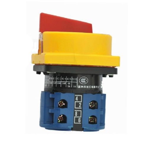 84*65*43mm cam changeover switch 20a 0-1 &#034;off&#034;-&#034;on&#034; 8 terminals rotary switch x1 for sale
