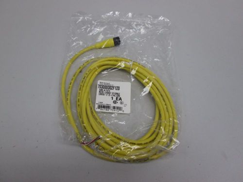 NEW WOODHEAD 703000D02F120 CONNECTIVITY 3P FEMALE CABLE-WIRE D269945