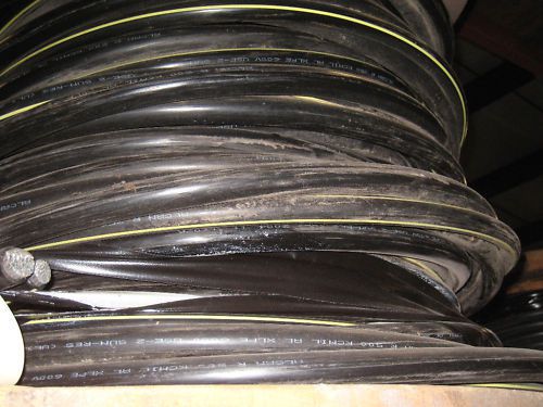 200&#039; rider 500-500-350 500mcm aluminum urd cable wire direct burial xlp use for sale