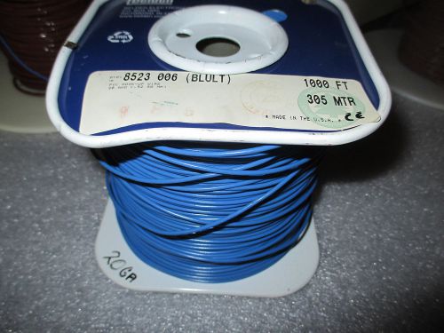 Belden 8523 006 blue 20awg. hook up wire 950ft. for sale
