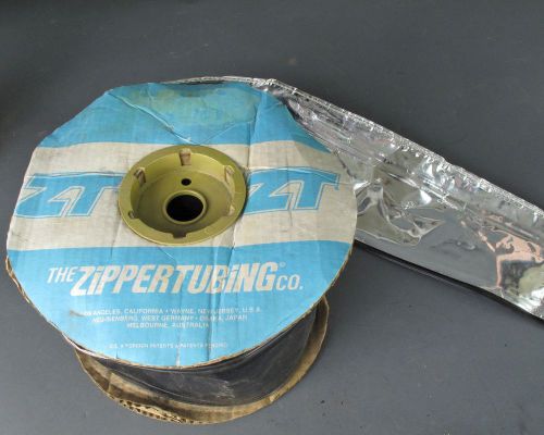 Spool of zt zippertubing - shrink insulated tubing wire / cable wrap around for sale
